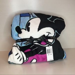Vera Bradley Mickey Plush Throw Blanket